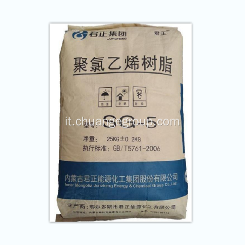 PVC Polivinil cloruro Resina SG5 Mongolia